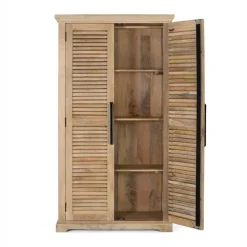 Armoire à 2 portes bois massif en manguier – Paran
