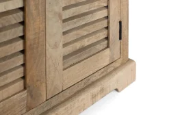 Armoire 4 portes bois massif en manguier – Paran