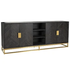 Bahut Blackbone gold 4-portes + espace ouvert