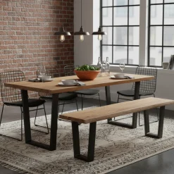 Banc bois naturel 152 cm | Acacia Forest