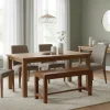 Banc extensible en acacia | Acacia Bradford