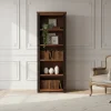 Bibliothèque ouverte en Bois | Acacia Moon