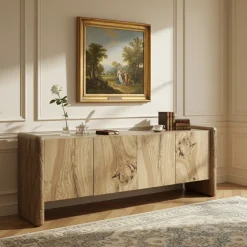 Buffet 4 portes | Bois d'manguier | Aragon