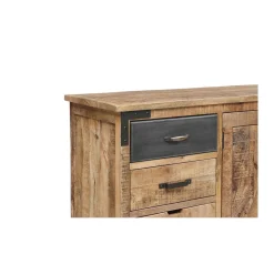 Buffet 2 portes 8 tiroirs | Manguier Farm II