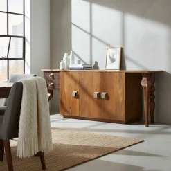 Buffet bas 3 portes 2 tiroirs | Manguier Ramon