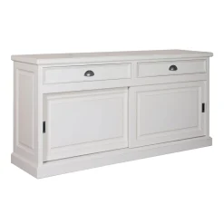 Buffet bas 2 portes 2 tiroirs | Pin Charme