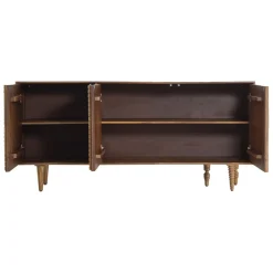 Buffet bas 3 portes multi teintes | Manguier Ramon
