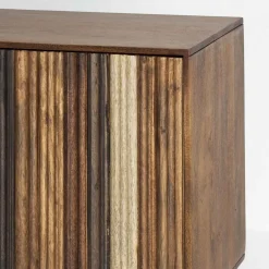 Buffet bas 3 portes multi teintes | Manguier Ramon