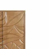 Buffet haut sculpté 2 portes en bois massif manguier - Floria