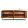 Buffet sculpté 4 porte Manguier | Solaris II