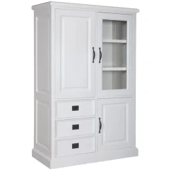 Cabinet 3 portes 3 tiroirs | Pin Charme
