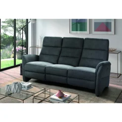 Canapé 3 places, 2 relax électriques Versalles Gris anthracite