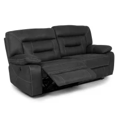 Canapé 3 places, 2 relax manuels Oporto