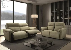 Canapé 3 places avec 2 relax | Barlin