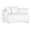 Canapé Grayson arm links blanc furry (Himalaya 900 blanc furry)