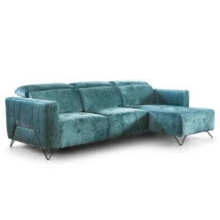 Canapé 2PL 1/2 coulissant manuel+chaiselongue fixe | Windsor