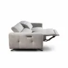 Canapé relax gris clair 3 places Zoa