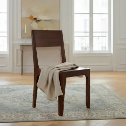 Chaise bois marron | Acacia Arad II