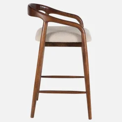Chaise de Bar Walnut | Milo
