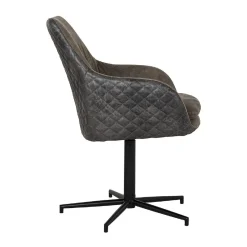 Chaise Lucy pivotante 63x68