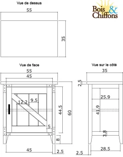 Chevet gauche | Manguier Farm II