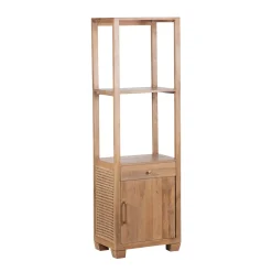 Colonne de rangement 1 tiroir 1 porte | Manguier Maxico