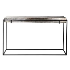 Console Calloway champagne or