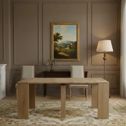 Console extensible naturelle | Acacia Katan II