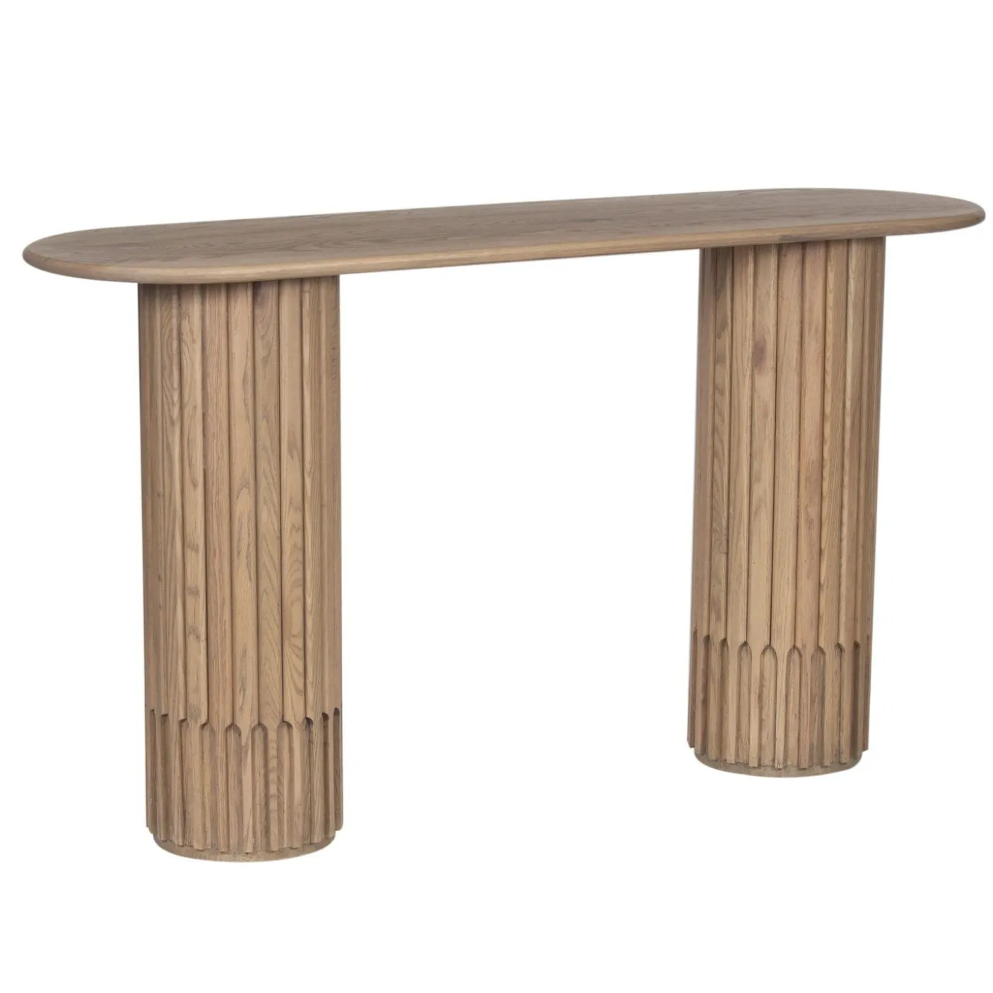 Console ovale | Chêne Dalta