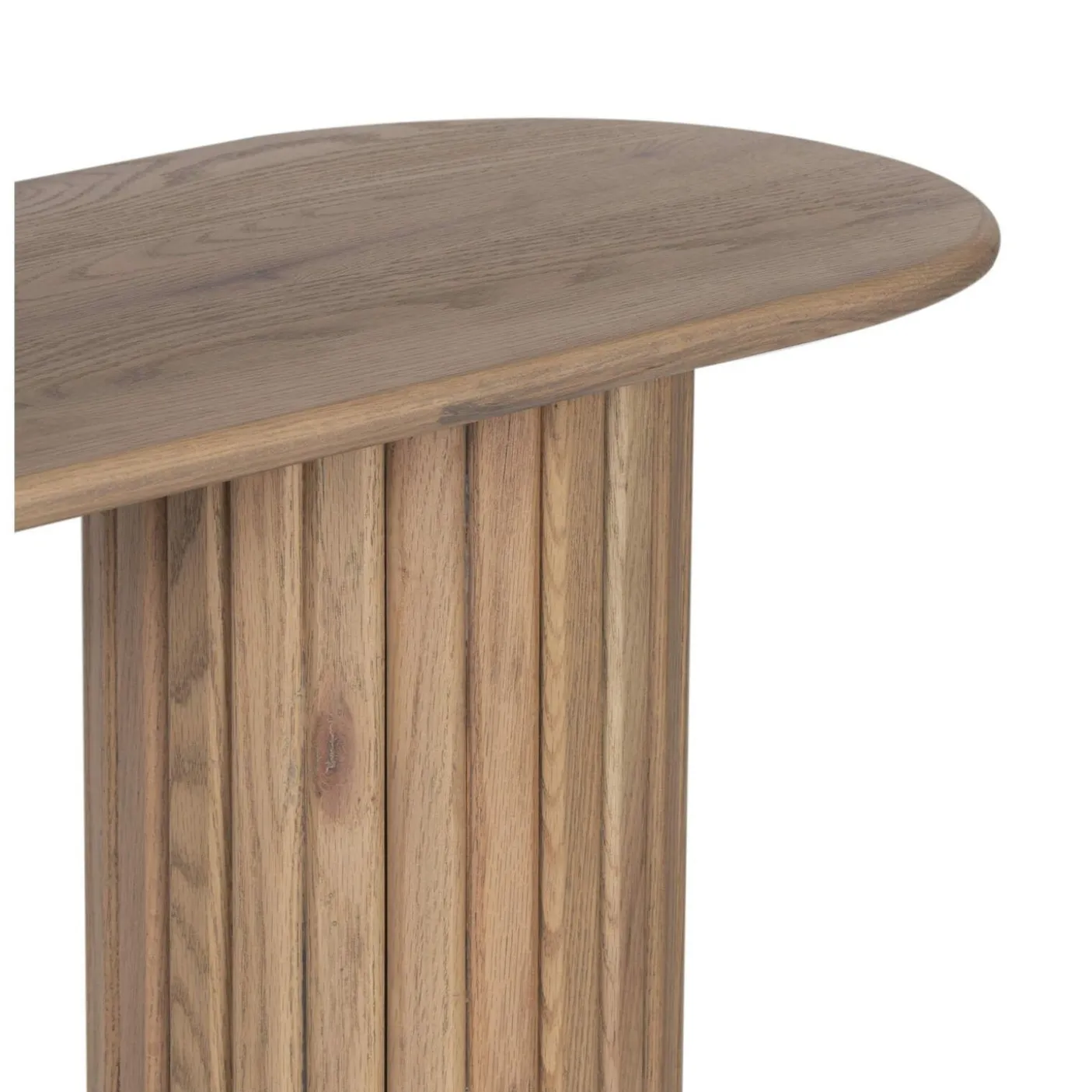 Console ovale | Chêne Dalta