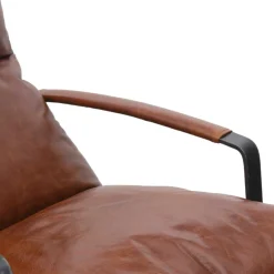 Damo Fauteuil Brun | Leather