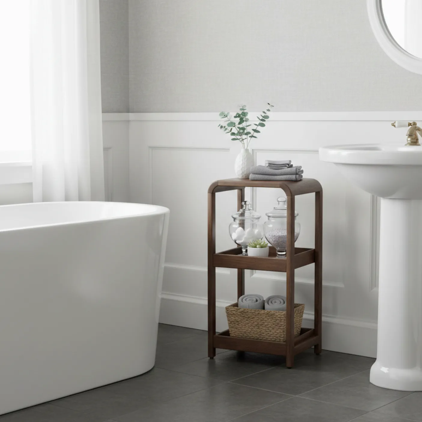 Etagere 3 niveaux | Acacia Eruco