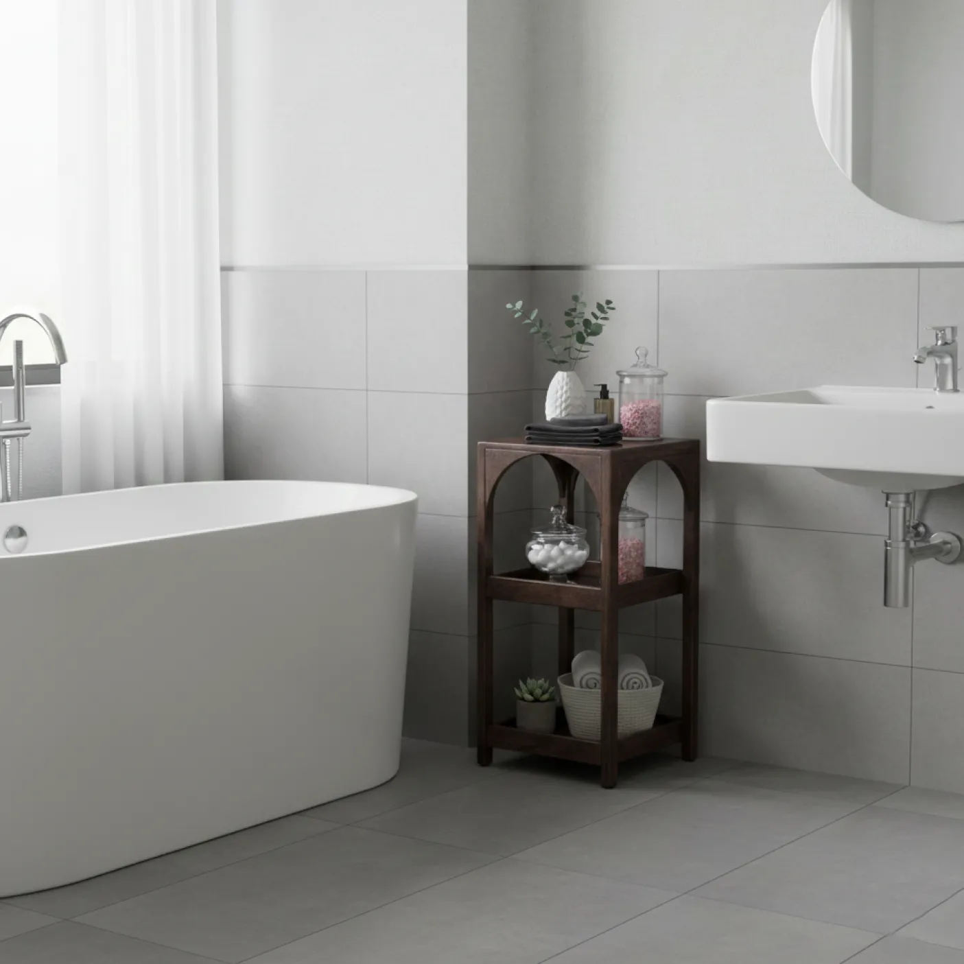 Etagere 3 niveaux | Acacia Hiputa