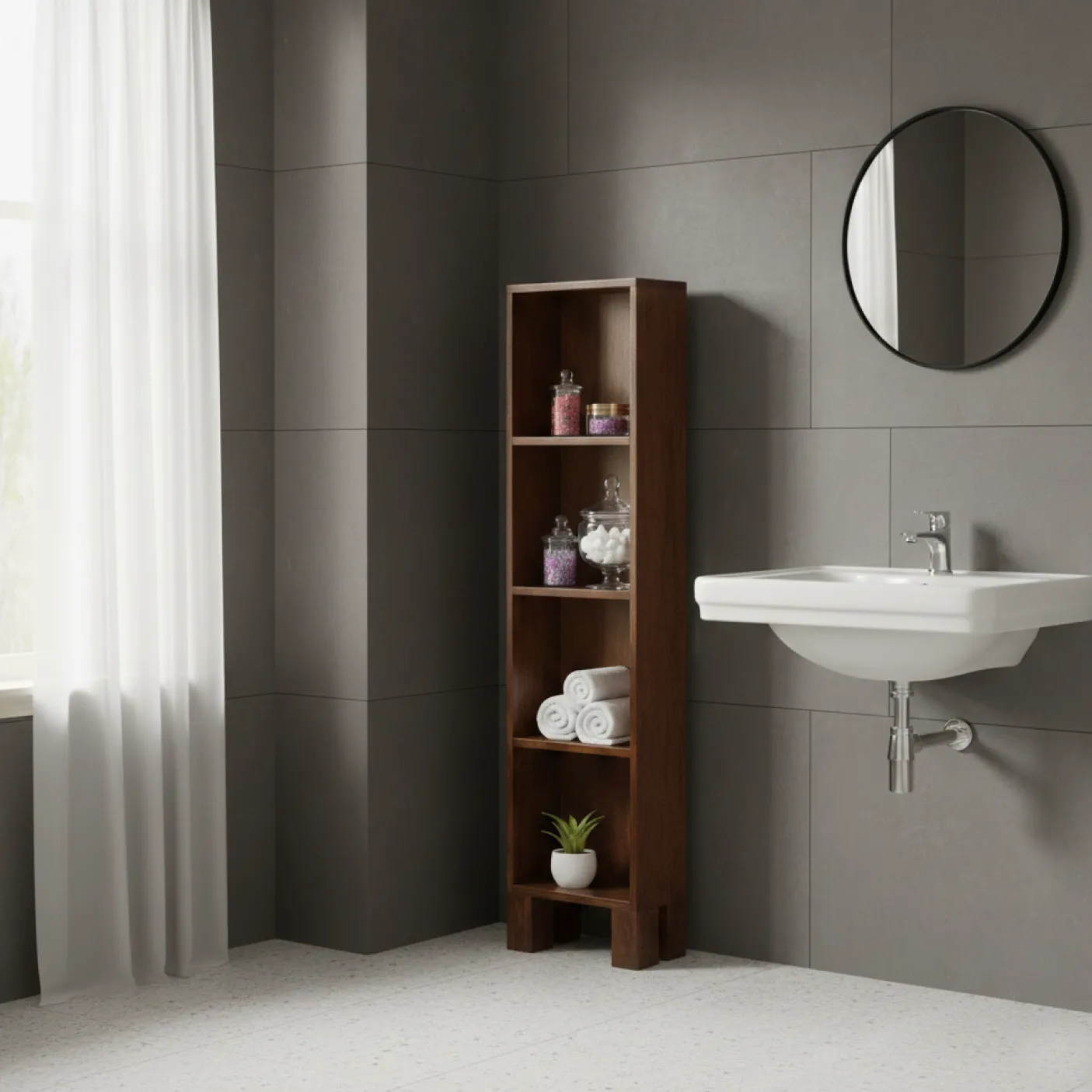 Etagère a 4 niveaux | Manguier Riva