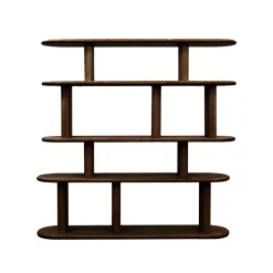 Etagère avec 4 etagère ouverte | Brun | Organic