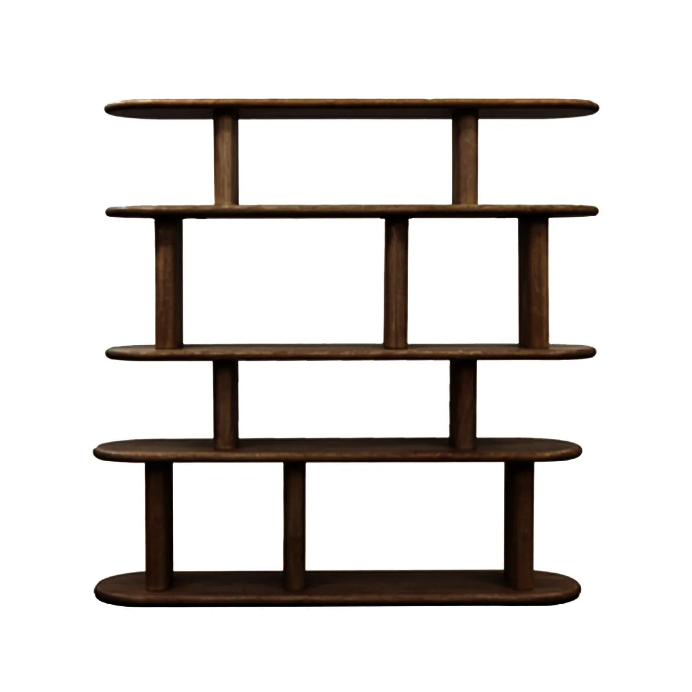 Etagère avec 4 etagère ouverte | Brun | Organic
