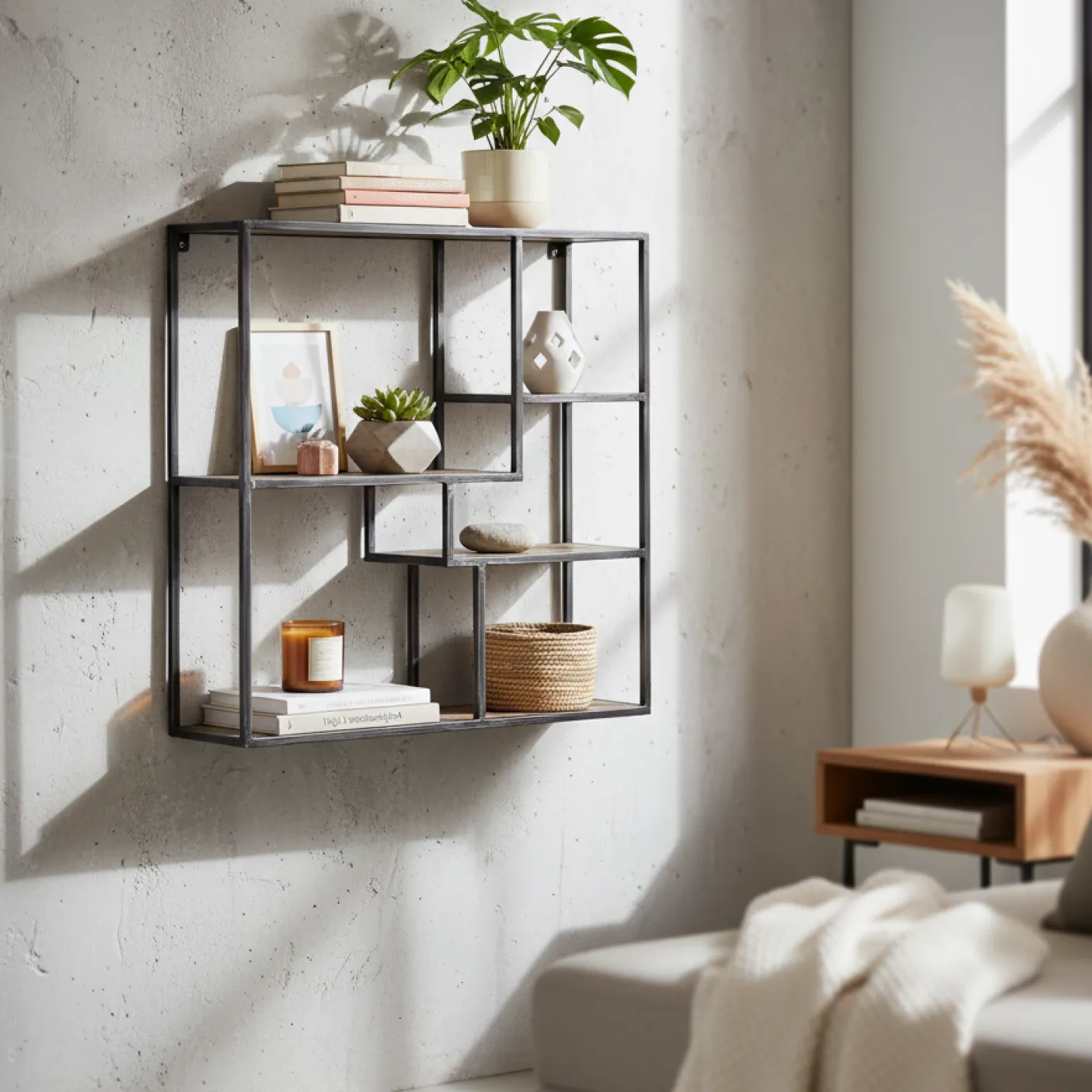 Etagère en bois non structurée | Mango Stockholm