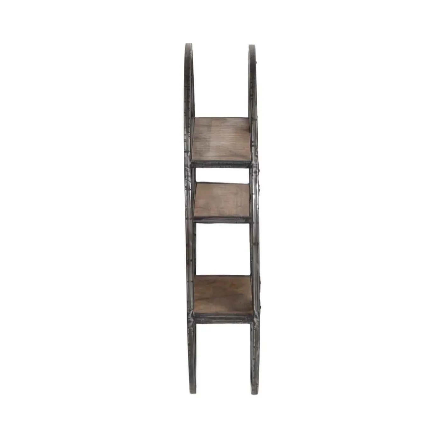 Etagère ronde en bois et métal | Mango Stockholm