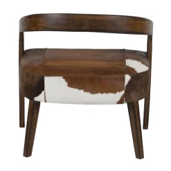 Fauteuil de cuir de vache Matador | Cuir