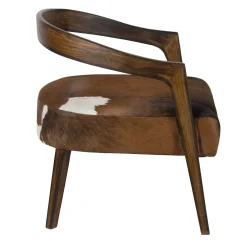 Fauteuil de cuir de vache Matador | Cuir