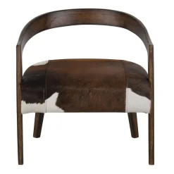 Fauteuil de cuir de vache Matador | Cuir