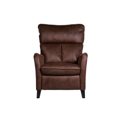 Fauteuil relax manuel microfibre Camboya Chocolat