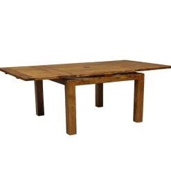 Grande table à manger carréé allonge 130 | Acacia Gordon