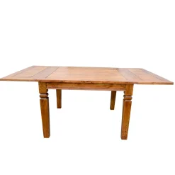 KAVISH TABLE DE REPAS CARRÉ + 2 ALLONGE 40 CM