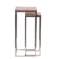 Lot de 2 selettes | Acacia Stainless III