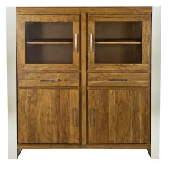 Meuble haut structure inox | Acacia Stainless III