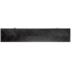 Meuble TV 220 Blackbone silver 4-portes