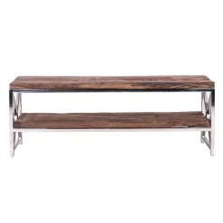 Meuble TV 2 etageres 140 cm | Chelsea
