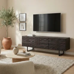 Meuble TV 3 Portes 160 CM | Havana