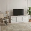 Meuble TV 2 portes 2 tiroirs | Pin Charme